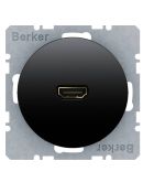 HDMI розетка Berker Rx 3315422045 (чорна)
