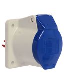 Прямой силовой разъем WALTHER WL410306 (2P+E) 16А 230V IP44