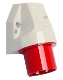 Настенный трехфазный штекер WALTHER WL610406 (3P+E) 16А 380V IP44