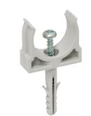Тримач IEK CTA10D-CT25-K41-100 із засувкою та дюбелем CT25
