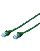 Зелений патч-корд cat.5e SF-UTP (3м) AWG 26/7 Digitus DK-1531-030/G