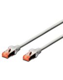Серый патч-корд cat.6 S-FTP (5м) AWG 27/7 LSZH Digitus DK-1644-050