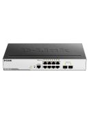 Коммутатор D-Link DGS-3000-10L 8x1GE 2xSFP 1G L2