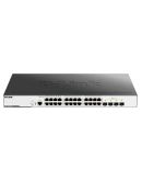 Коммутатор D-Link DGS-3000-28X 24xGE 4xSFP+ 10G
