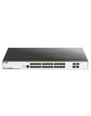 Коммутатор D-Link DGS-3000-28XS 24xSFP 1G 4xSFP+ 10G
