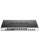 Коммутатор D-Link DGS-1210-28XS/ME 24xSFP(100M/1G) 4x10G SFP+