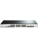 Коммутатор D-Link DGS-1510-28P 24x1G PoE 2xSFP 2xSFP+ 10G SmartPro