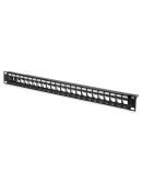 Модульная патч-панель 19" Digitus 1U на 24 порта (черная)