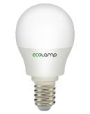 Лампочка Ecolamp G45 5Вт 3000К E14