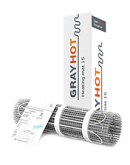 Нагревательный мат Gray Hot 0,5х1,8м