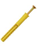 Рамний дюбель 10х80 з ударним шурупом (потай), шт