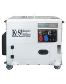Генератор KS 9200 HDE-1/3 ATSR, Könner&Söhnen 7,5кВт