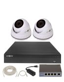 Комплект видеонаблюдения Green Vision GV-IP-K-L24/02 1080P