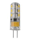 Лампочка светодиодная G4 2Вт Eurolamp капсула 3000К 12В, G4