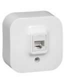 Розетка RJ45 кат 5е UTP Legrand Forix біла