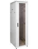 Серый серверный шкаф 19" ITK LN35-18U68-G LINEA N 18U 600х800мм