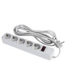 Сетевой фильтр LogicPower LP-X5, 5 мест, 4,5м