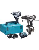Набор электроинструментов Makita DLX2005WJ1 (DTD146,DHP458,DC18RC,BL1830x3)