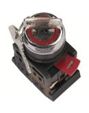 Переключатель IEK BSW10-AKS-2-K02 АKS-22 с ключом I-O 1з+1р черный