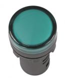 Сигнальная лампа AD16DS (LED) матрица Ø16мм зеленая 230В IEK