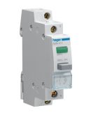 Кнопка на DIN-рейку SVN433 2НО с LED индикатором