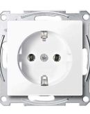 Механизм розетки SCHUKO с центр.платой белый 16А Merten, MTN2301-0325