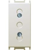 Розетка 1М 10A 250V слонова кістка VM20IW-B, ТЕМ