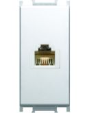 Розетка RJ11 6/6 CAT3 белая KM36PW-B, ТЕМ