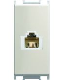 Розетка RJ11 6/6 CAT3 слоновая кость KM36IW-B, ТЕМ