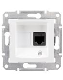 Комп'ютерна розетка Schneider Electric Sedna SDN4900121 (біла)