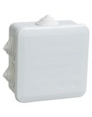 Коробка распределительная IEK КМ41255 (UKOZ11-100-100-050-K41-44) 100х100х50 на 6 вводов IP44 с защитной крышкой