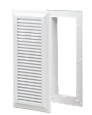 Решетка Blauberg Decor 140х300s белая