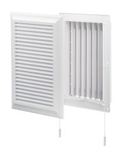 Решетка Blauberg Decor 180х250Rs белая