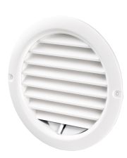 Решетка Vents МВ 150 бВР АБС белая