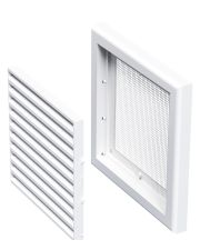 Решетка Vents МВ 100с белая 154х154