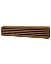 Ґрати Домовент ДВ 430/2 коричневі 453х91