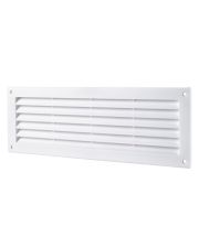Решетка Домовент ДВ 350 белая 368х130