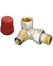 Угловой (правый) термоклапан Danfoss 013G0233 RA-N 15 (вход 1/2'' выход 1/2'')