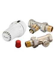 Термостатический комплект прямой Danfoss 013G5174 RAE+RA-N+RLV-S 1/2''