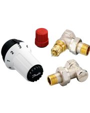 Термостатический комплект угловой Danfoss 013G5253 RAS-C+RA-FN+RLV-S 1/2''