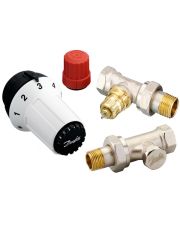 Термостатический комплект прямой Danfoss 013G5254 RAS-C+RA-FN+RLV-S 1/2''