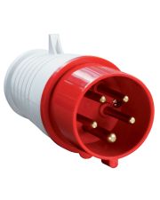 Трехфазная вилка IEK ССИ-015 (3Р+PЕ+N) 16А 380V IP44