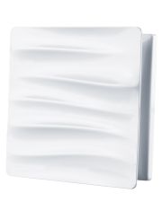 Решетка Vents МВ 100 Вейв белая 160х160