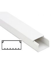 Белый кабель-канал DKC 100x40 с направляющими In-Liner, 2м, 
