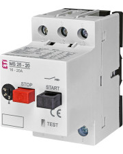 Автомат захисту двигуна ETI 004600120 MS25-20