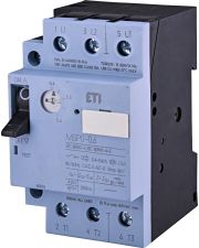Автомат защиты двигателя ETI 004646618 MSP0-0.6 (0.12-0.18 kW 0.4-0.6A)