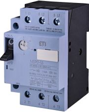 Автомат защиты двигателя ETI 004646620 MSP0-1.6 (0.37-0.55 kW 1.0-1.6A)