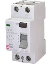 ПЗВ ETI 002062530 EFI-2 100/0.03 тип A (10kA)