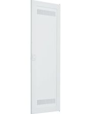 Пластиковые двери Hager VZ124W Volta для 4-рядного мультимедийного щита внутренняя установка (белые)