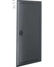 Двери с рамкой Hager VZ333N для 3-рядного щита Volta (антрацит RAL7016)